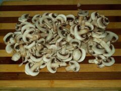 Режем грибы