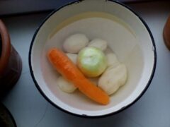 Морковь, лук, картошка