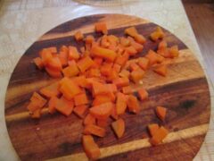 Режем морковку