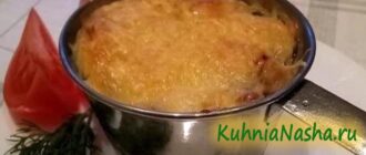 Классический жюльен из грибов и курицы