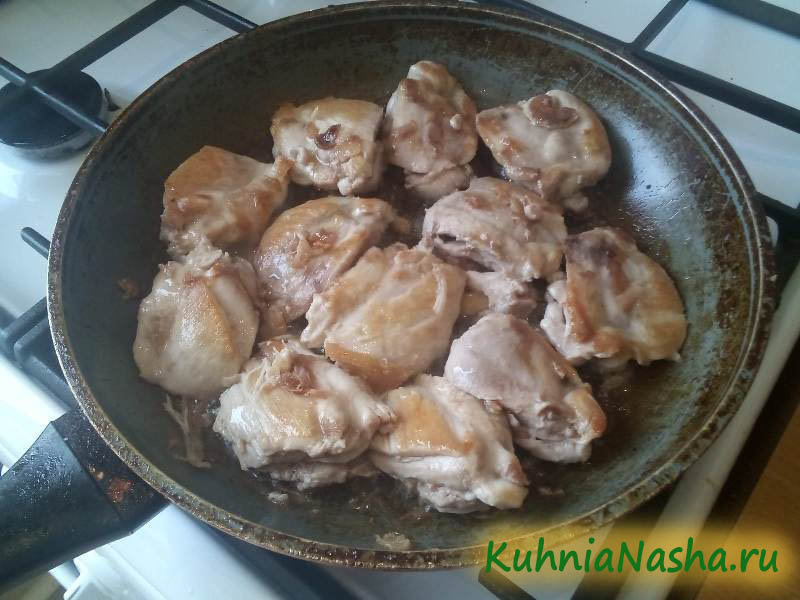 Курица на сковороде - рецепты приготовления