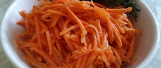 Корейская морковь в домашних условиях