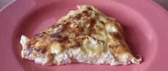 Творожно сырный пирог из лаваша